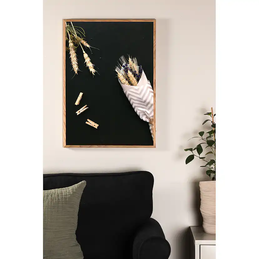 Posters Venture Home Flowers On Table Svart/beige