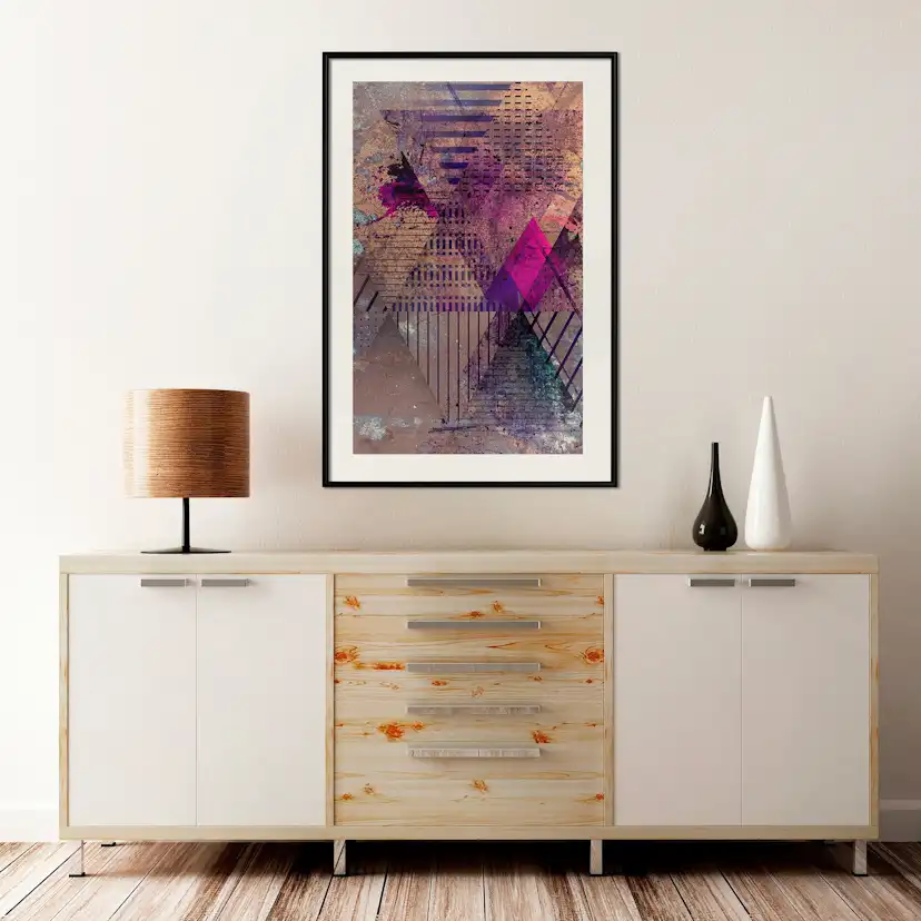 Poster Artgeist Affisch Honey Abstraction