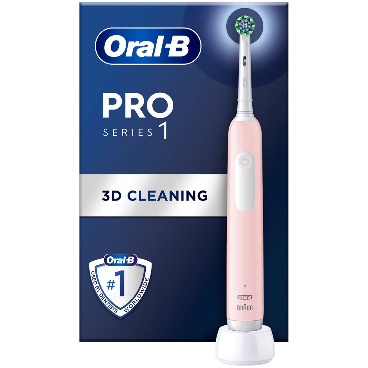 Eltandborste Oral-B Pro1 + Extra Refill
