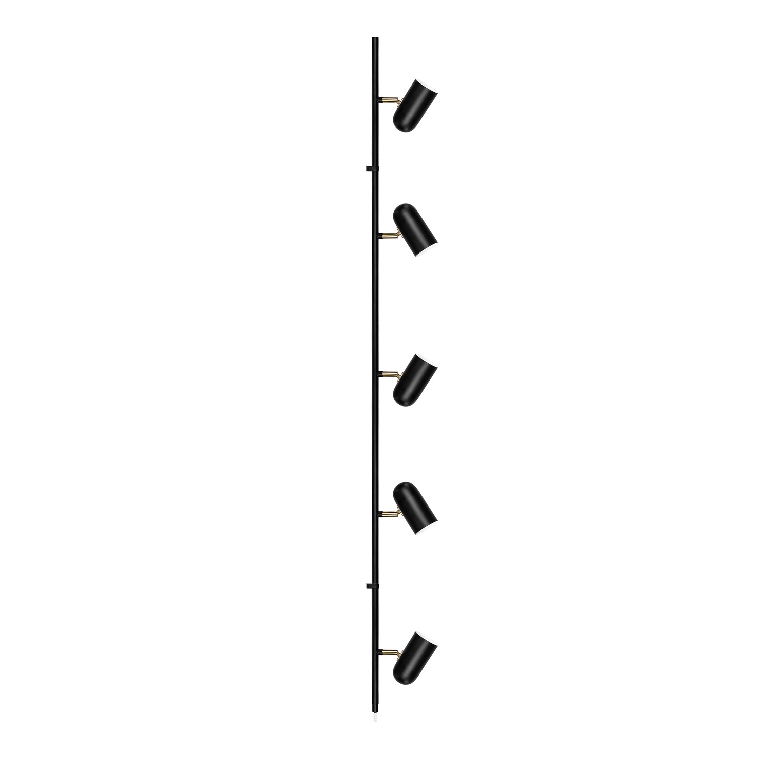 Taklampa Globen Lighting Swan 5 Svart