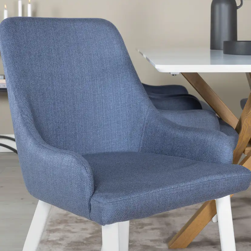 Matgrupp Venture Home Piazza med 6 Plaza stolar