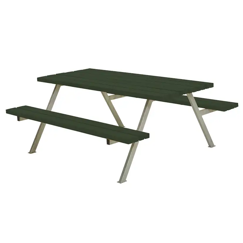 Picknickbord PLUS Alpha 177 cm Grön Utomhus