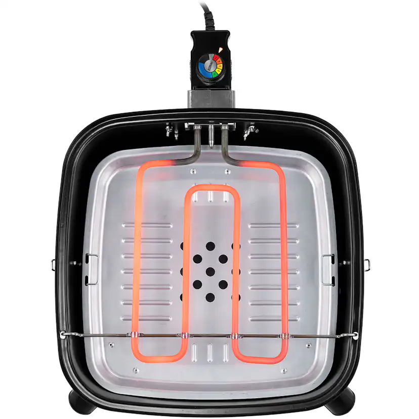 Bärbar Hybridgrill Princess 2-i-1 Elektrisk Eller Kol