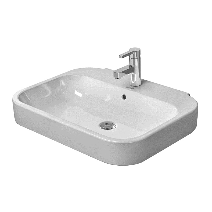 Tvättställ Duravit Happy D2 23166 Bredd: 650 Mm Bredd: 650 Mm