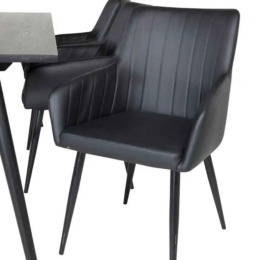 Matgrupp Venture Home Salt med 6 Corina Karmstolar