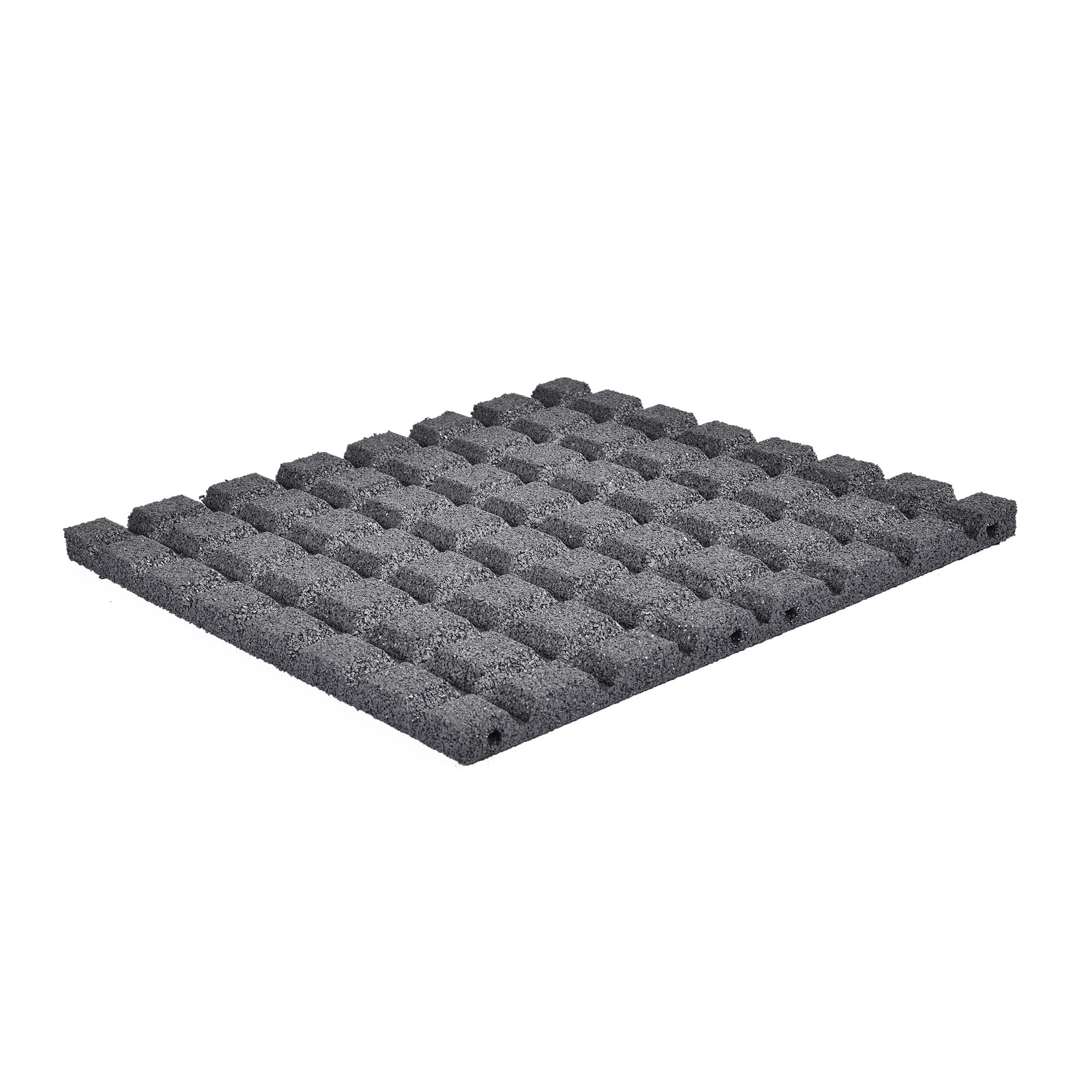 Gummiplatta Nordic Play 500x500x30 Svart