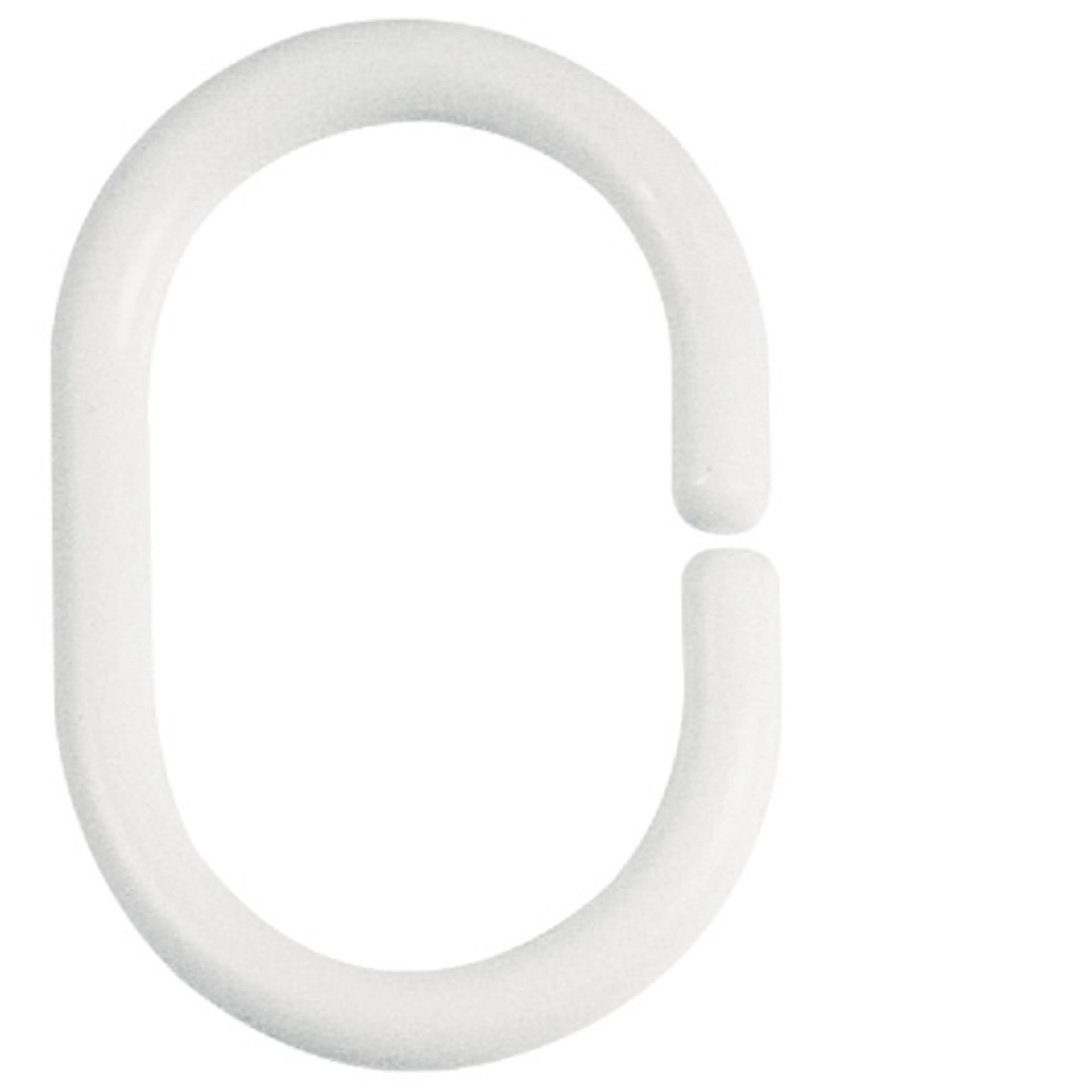 Duschdraperiringar Spirella Vit