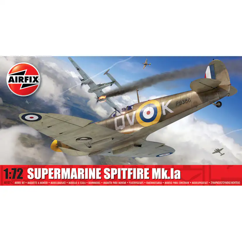 Modellbyggsats Airfix 1:72 Supermarine Spitfire Mk.Ia