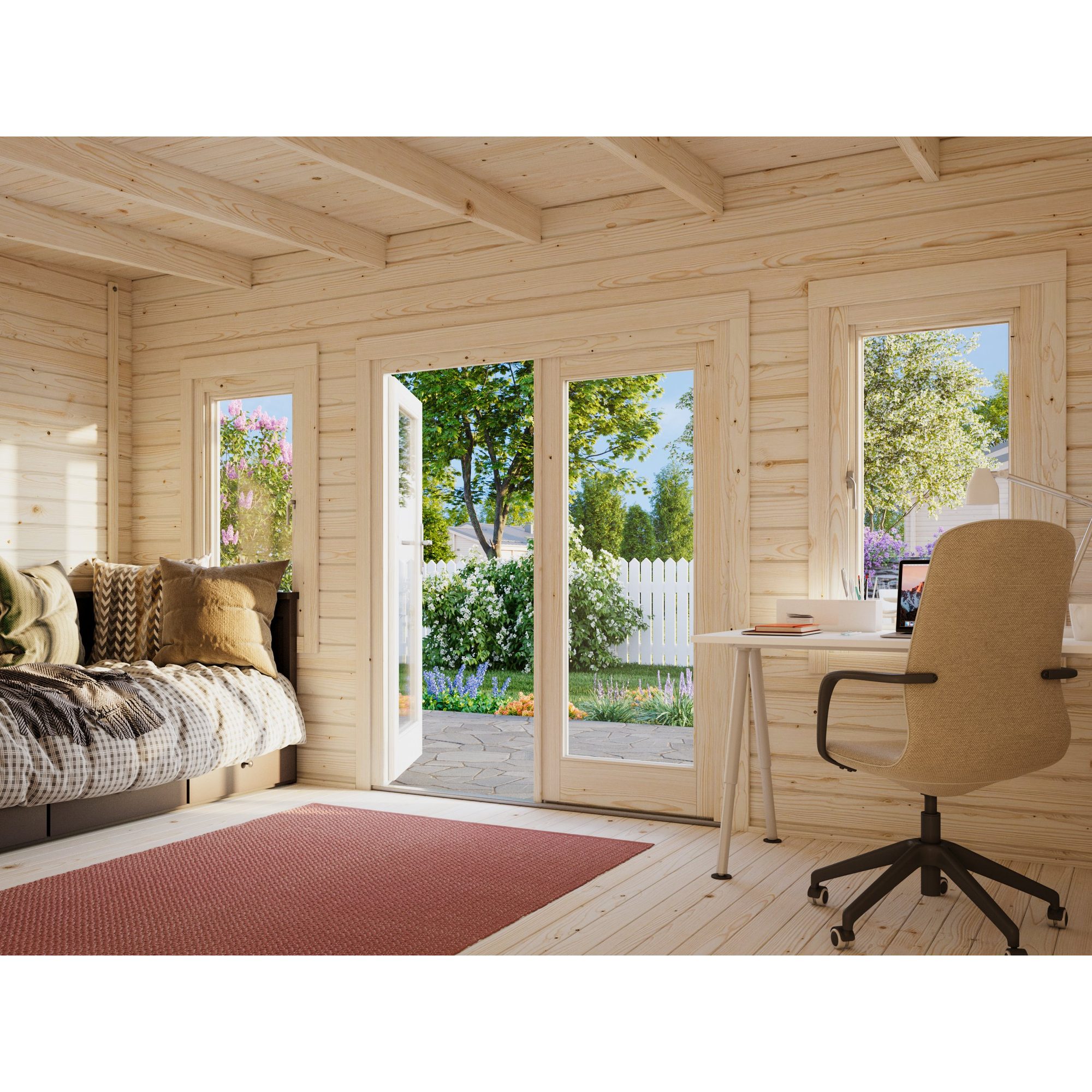 Lisa 14,2 m2 Impregnerad transparent