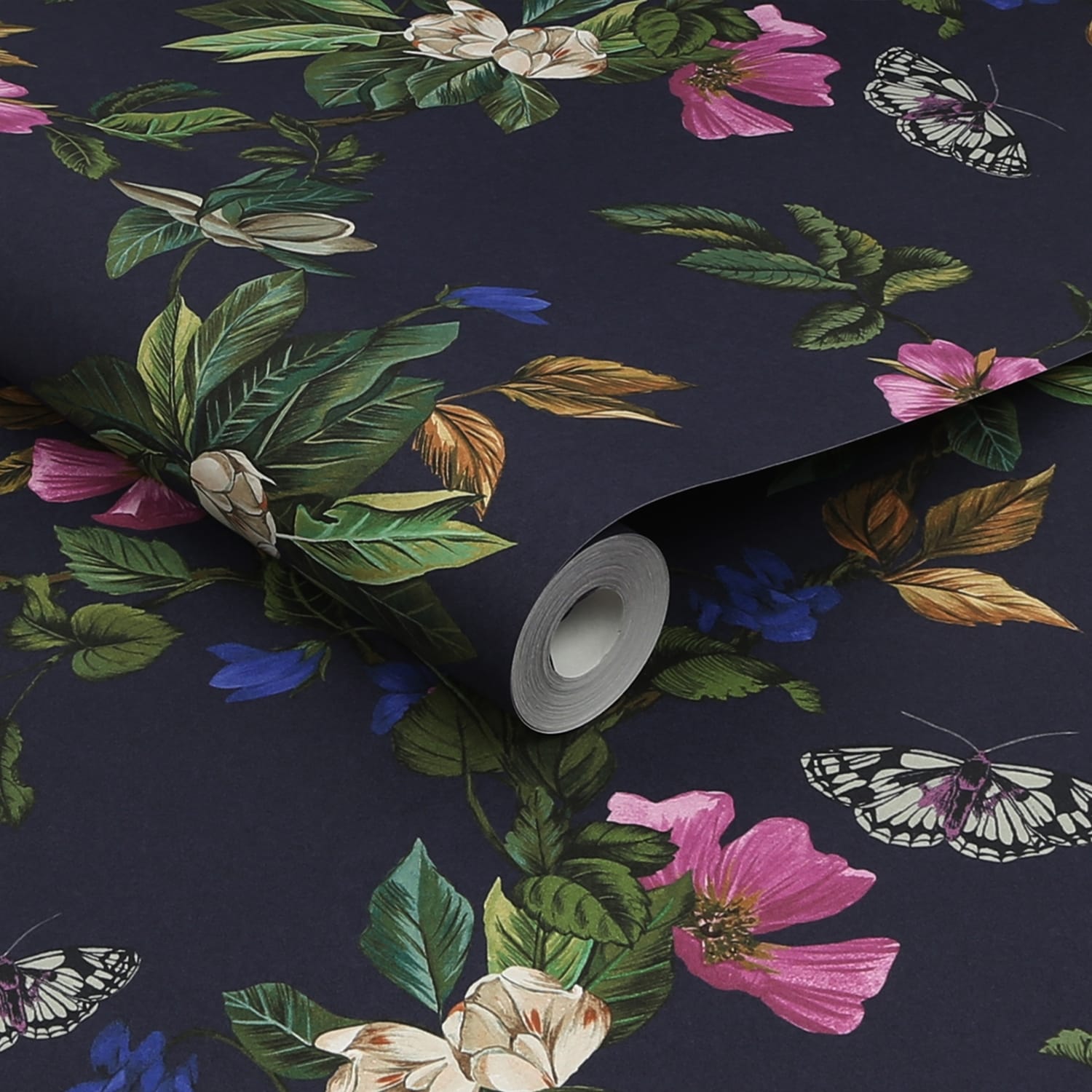 Tapet Joules Wakerly Woodland Floral French Navy