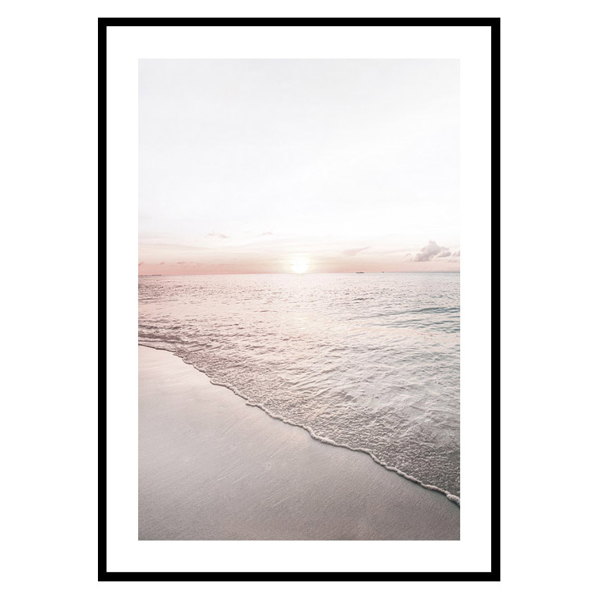 Poster Gallerix Calm Beach Sunset