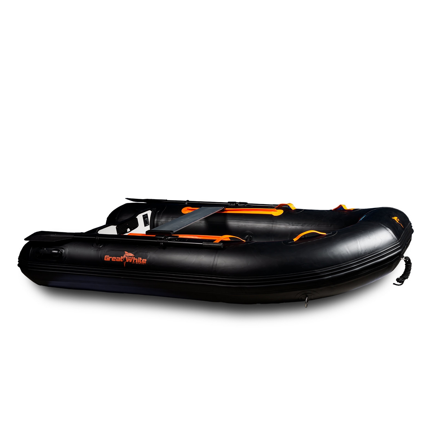 Greatwhite IF270 Airmat Svart Uppblåsbar V-köl Airmat