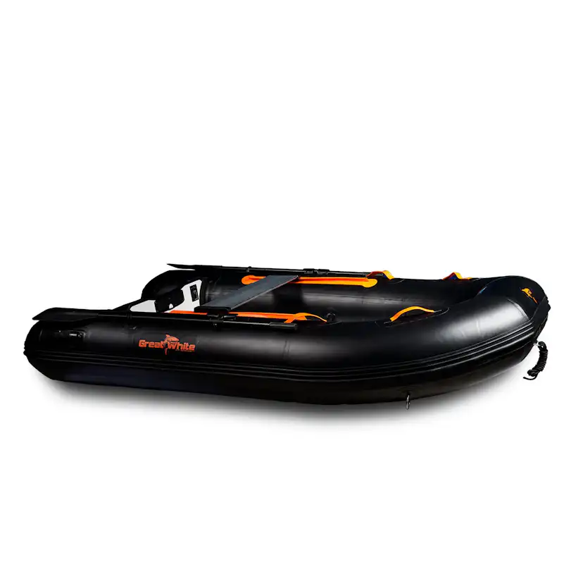 Greatwhite IF270 Airmat Svart Uppblåsbar V-köl Airmat