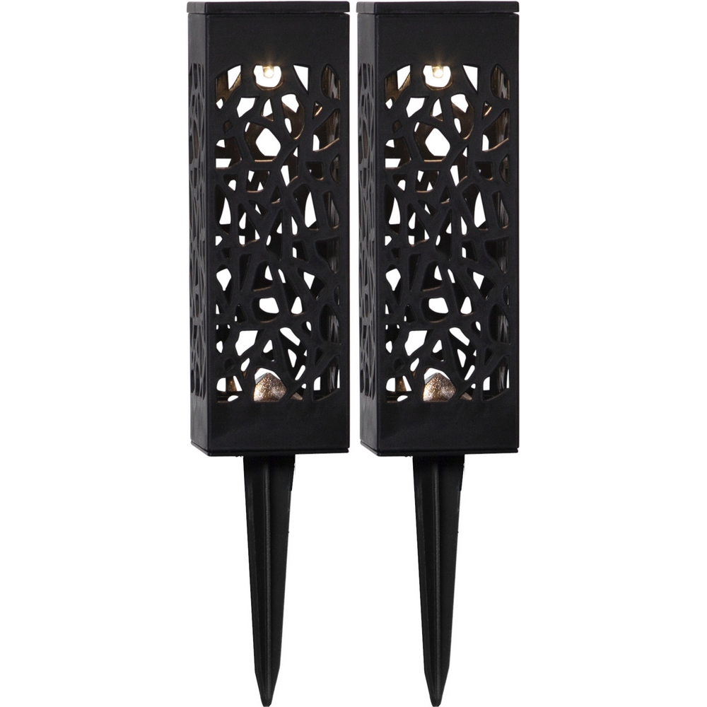 Solcellsdekoration Star Trading Izola 2-pack