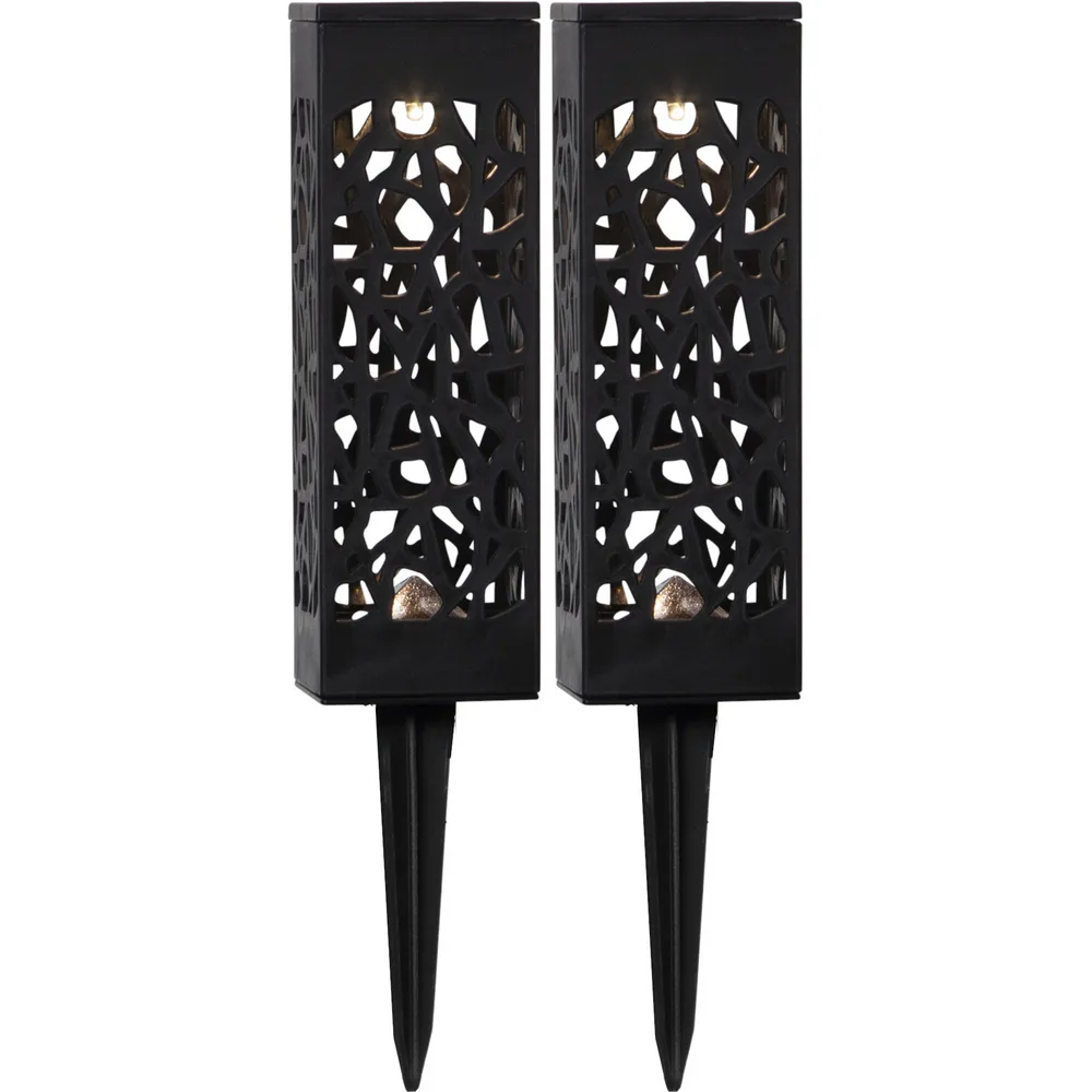 Solcellsdekoration Star Trading Izola 2-pack