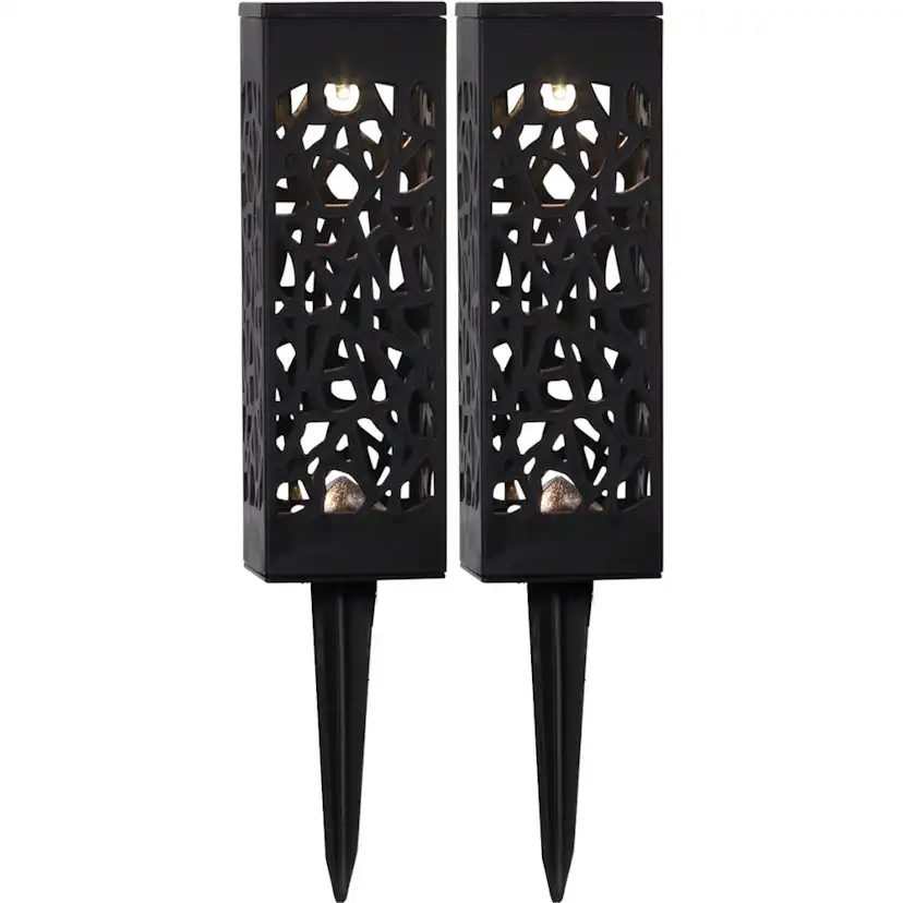 Solcellsdekoration Star Trading Izola 2-pack