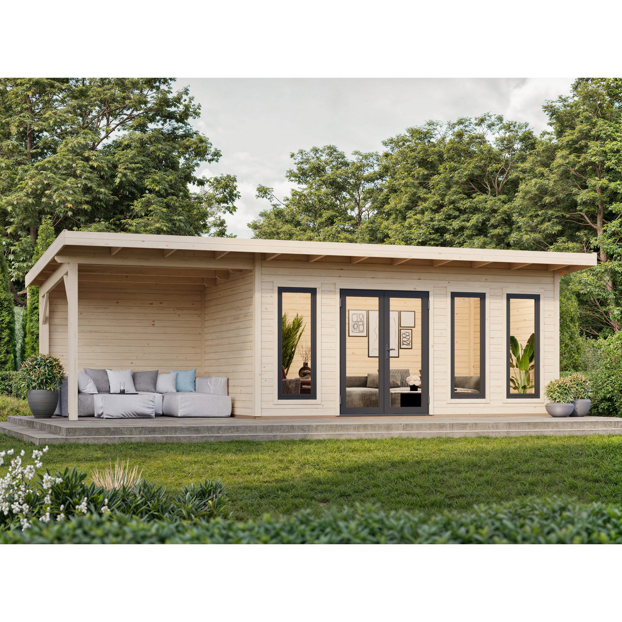 Stuga Palmako Aurelia 24,2 m² (inv. 23,1 m²)