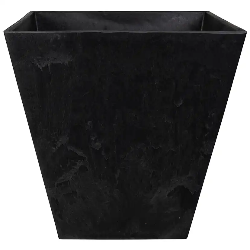 Kruka Artstone Ella Svart 35 x 35 x 34 cm