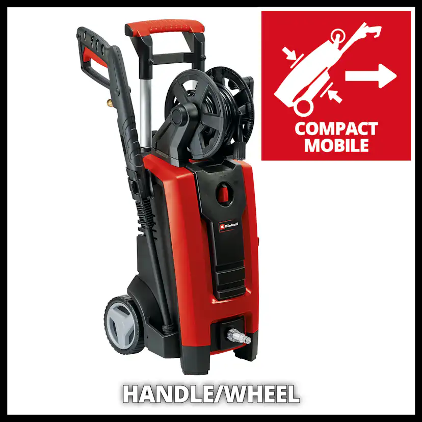 Högtryckstvätt Einhell TE-HP 140 1900W med Munstycken