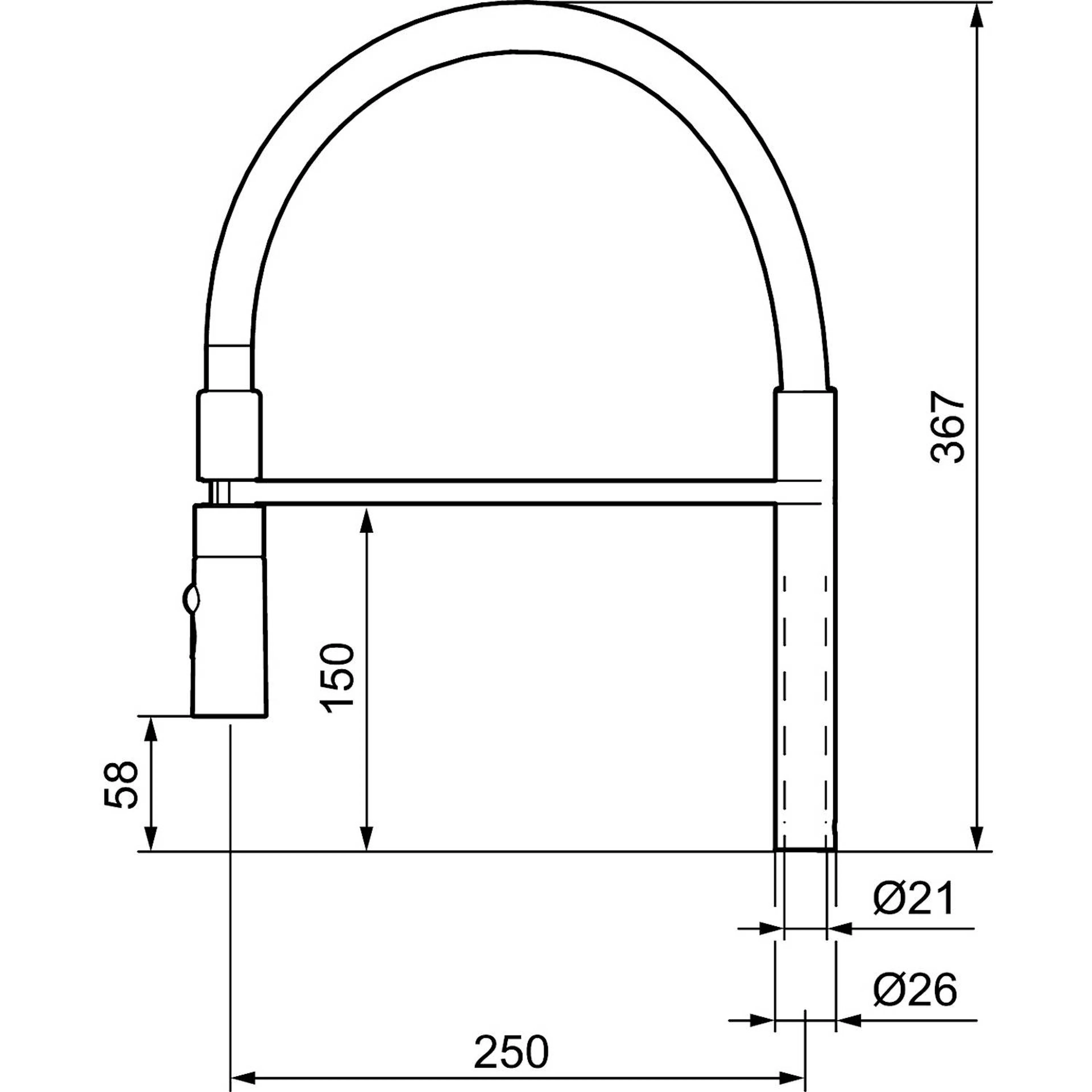 Utloppspip Mora One Miniprofi