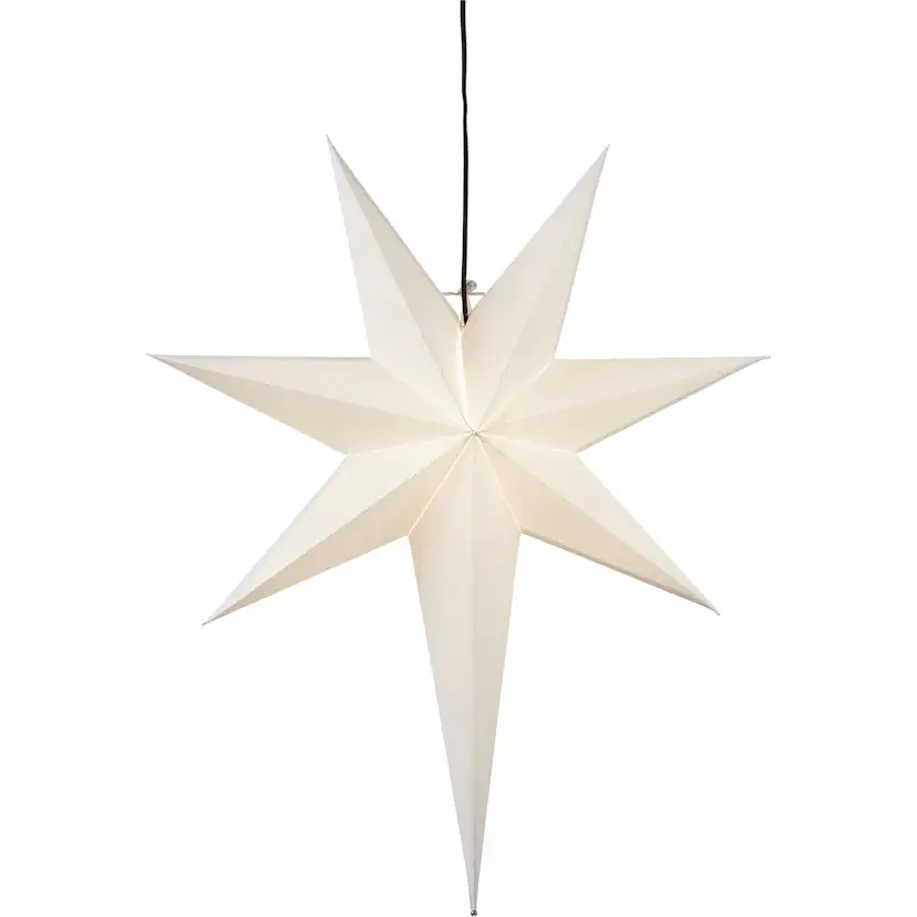 Adventsstjärna Star Trading Frozen 231-90 Vit Pappersstjärna