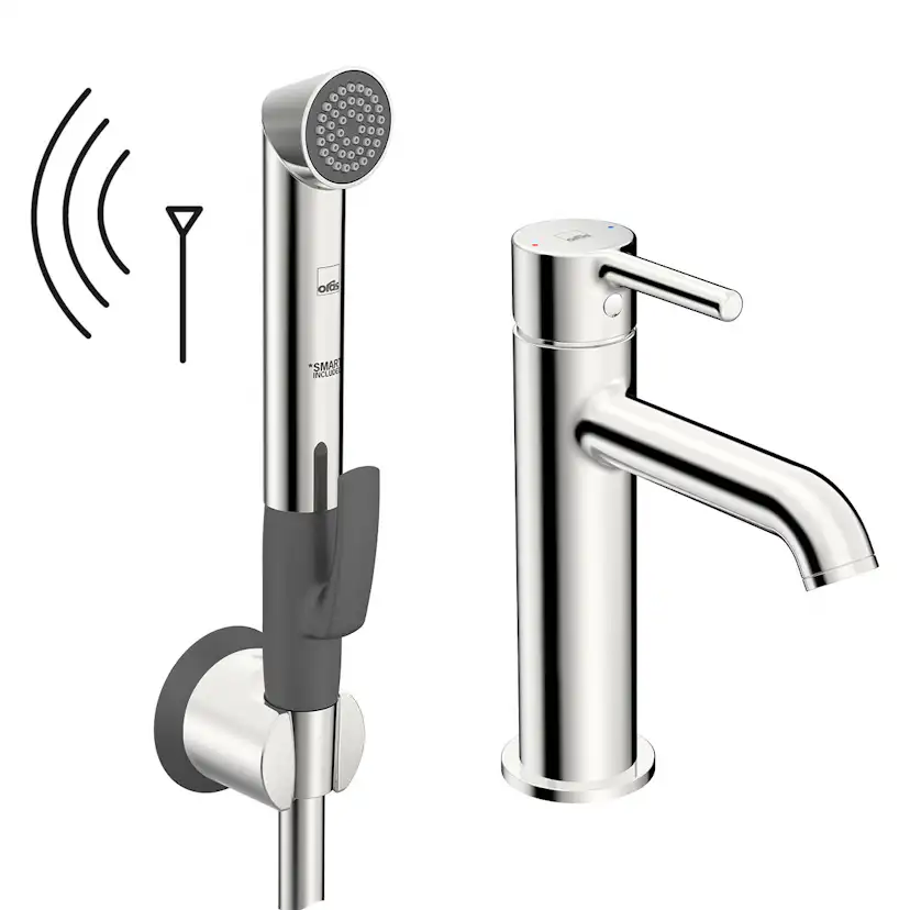 Tvättställsblandare Oras Optima Style 2613FH med Smart Bidetta Handdusch