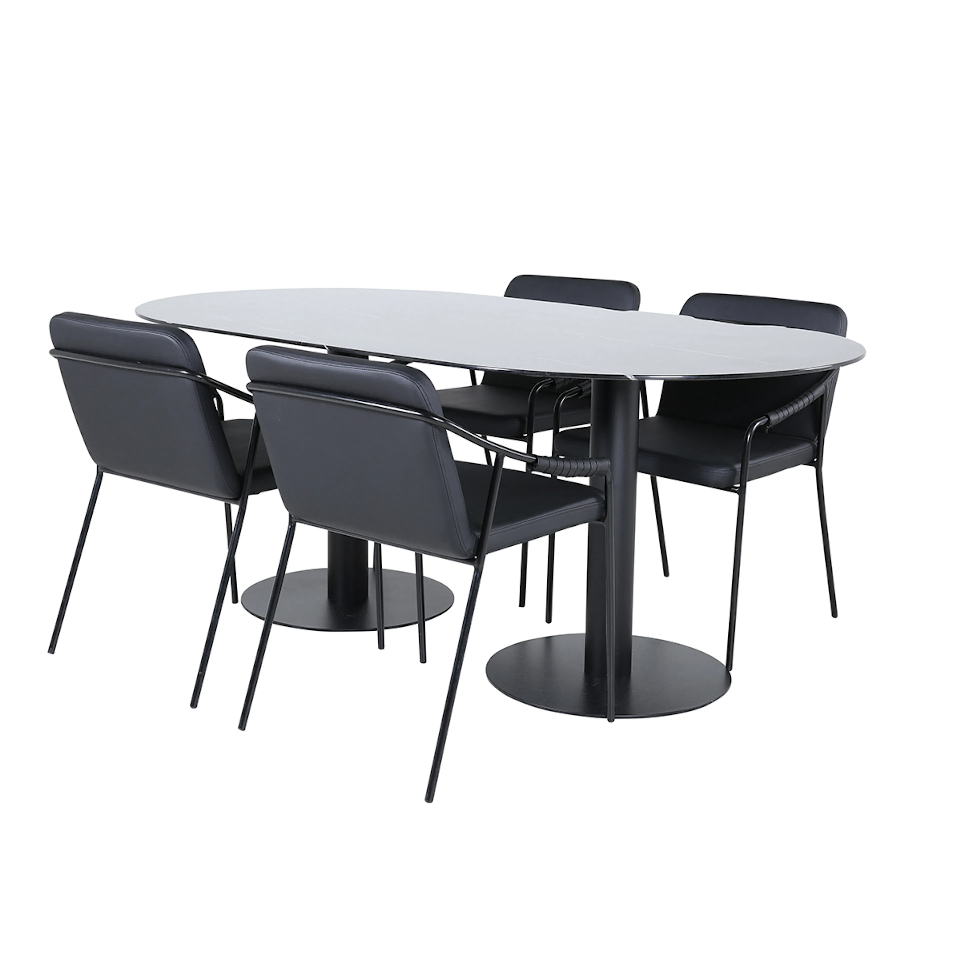 Matgrupp Venture Home Oslo matbord och Tjärö matstol