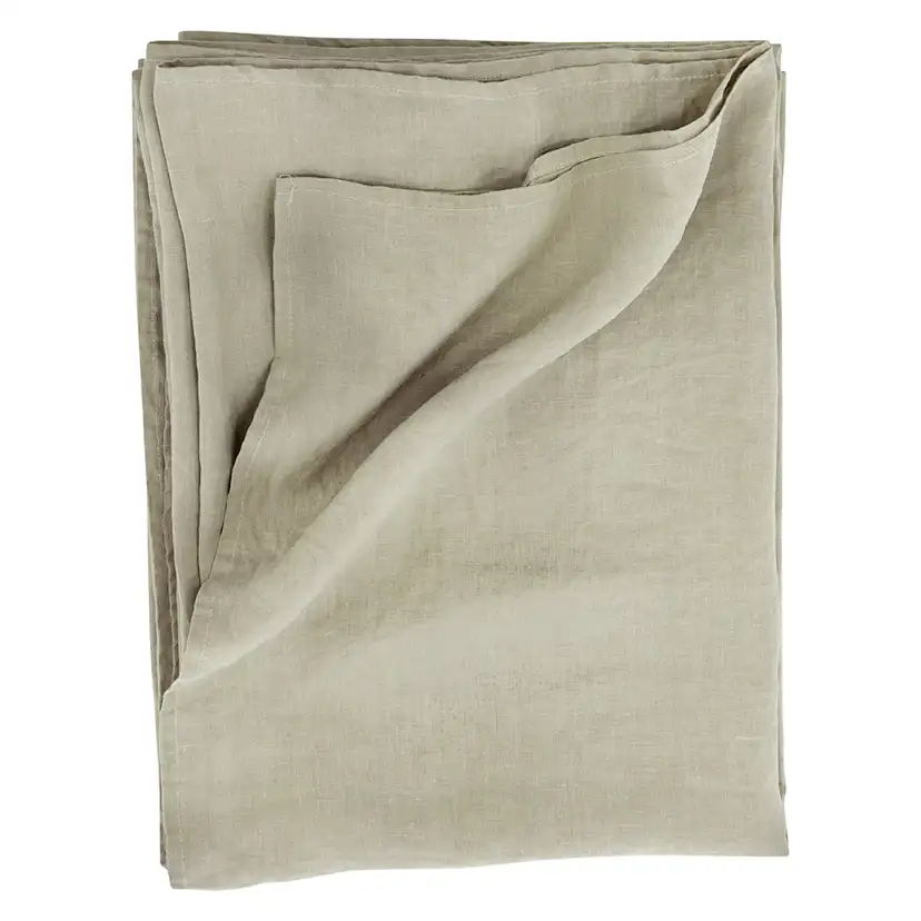 Milo Bedspread Linen Beige 260x260 cm Färg: Beige, Mått: 260x260 cm