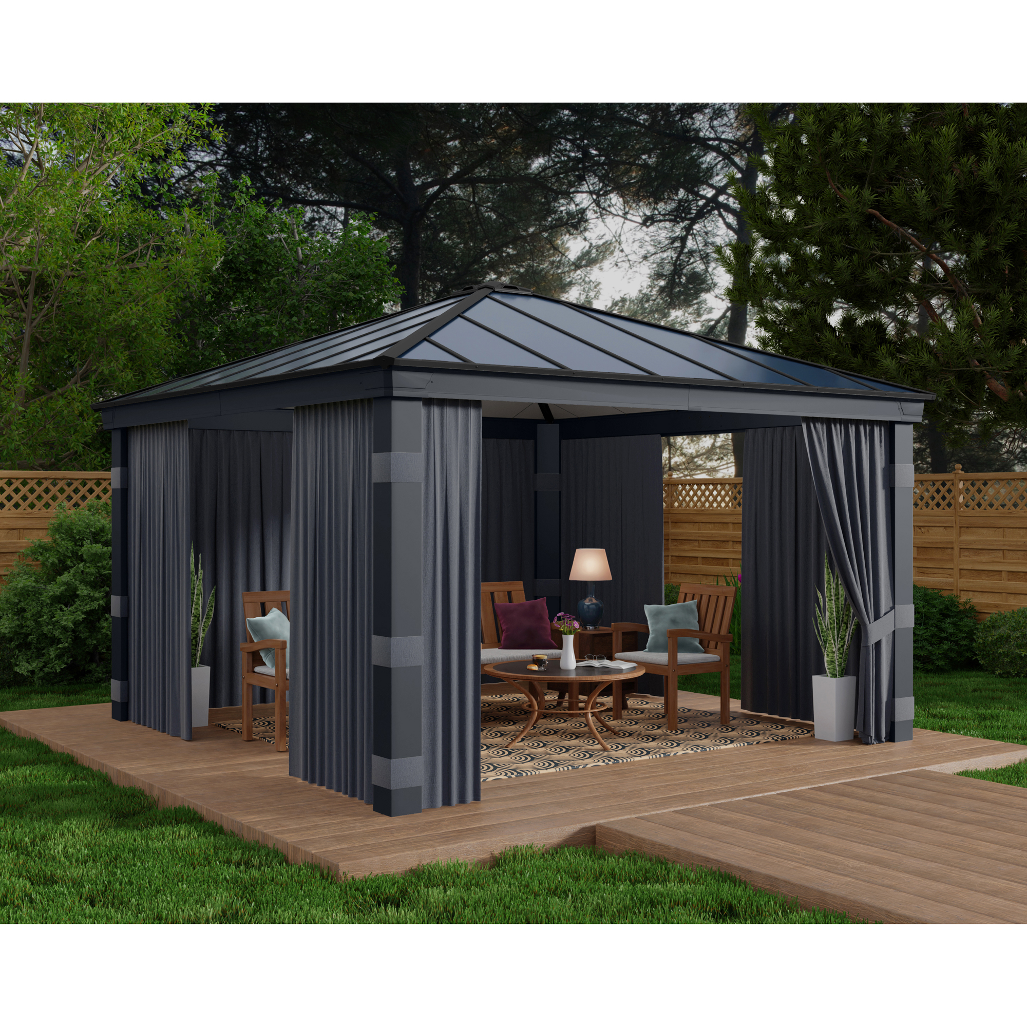 Gardin Canopia by Palram 4-Pack Till Dallas Paviljong 4,2x4,2 m