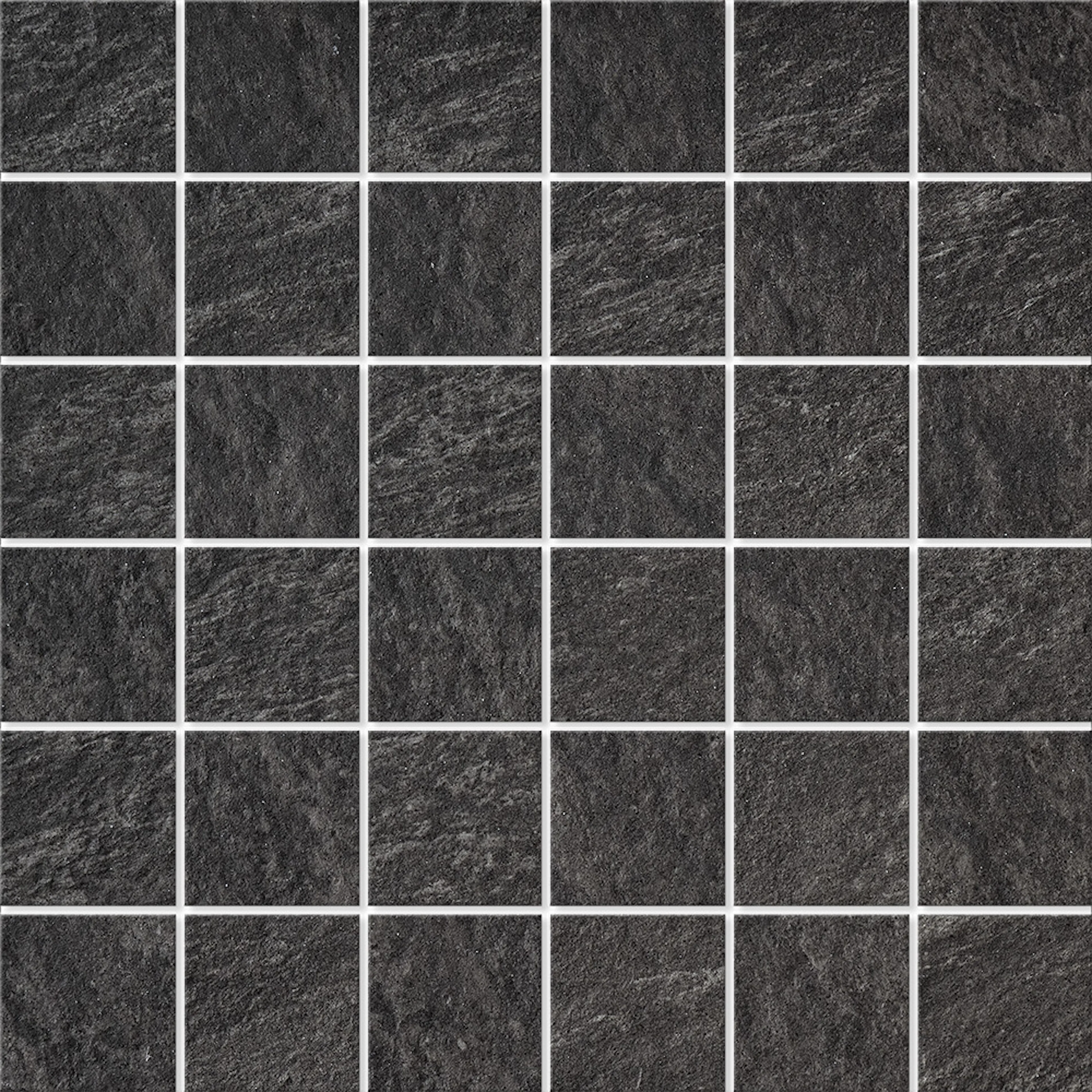 Klinker Bricmate D0505 Quartzit Black 5x5 cm