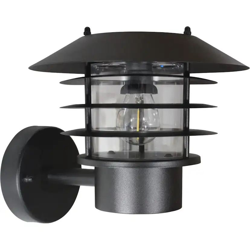 Solcellsarmatur Gelia Furuliden Vägg 3,7V 1200 Mah