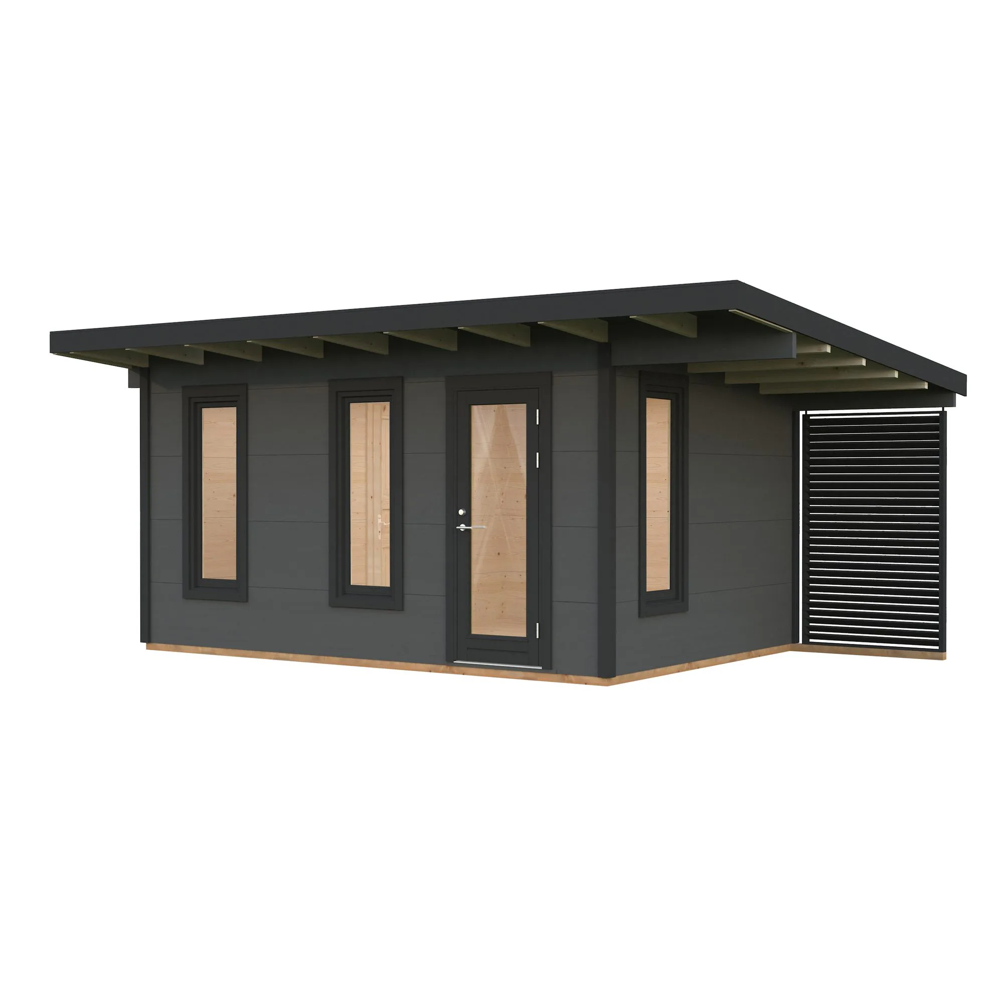 Trädgårdshus Palmako Grace 13,4+4,1 m2