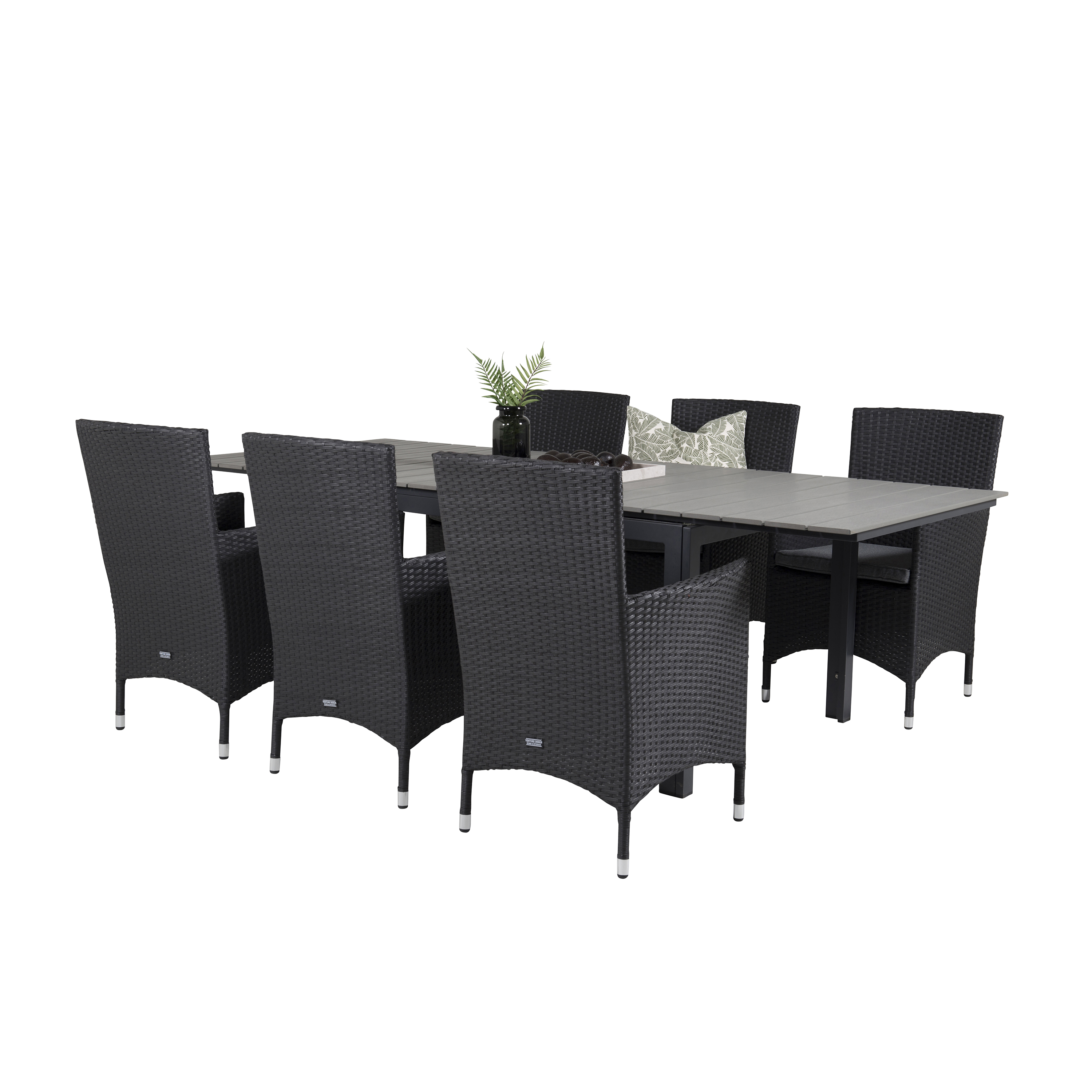 Matgrupp Venture Home Lova 160/240 med 6 Milwa Stolar