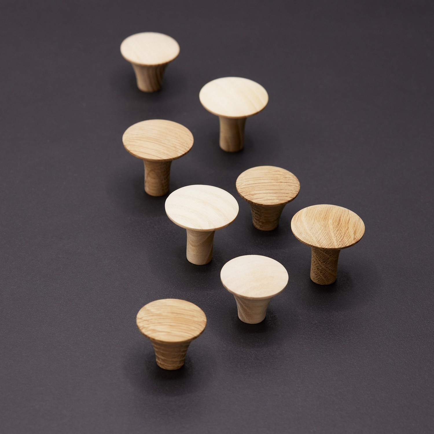 Knopp Beslag Design Rut 27 Obehandlad