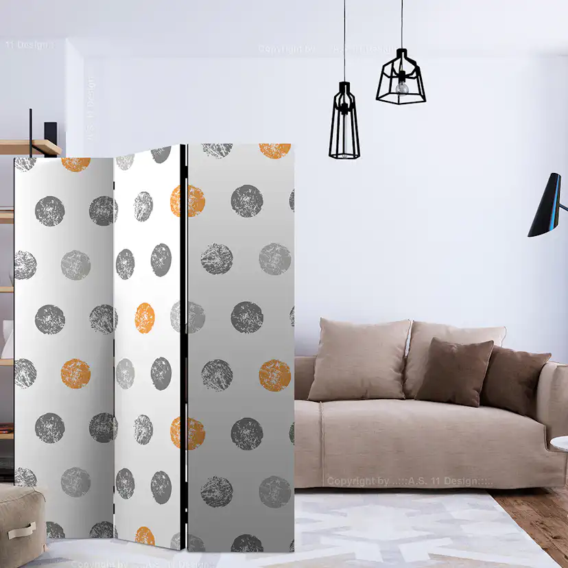 Rumsavdelare Arkiio Round Stamps 135x172 cm