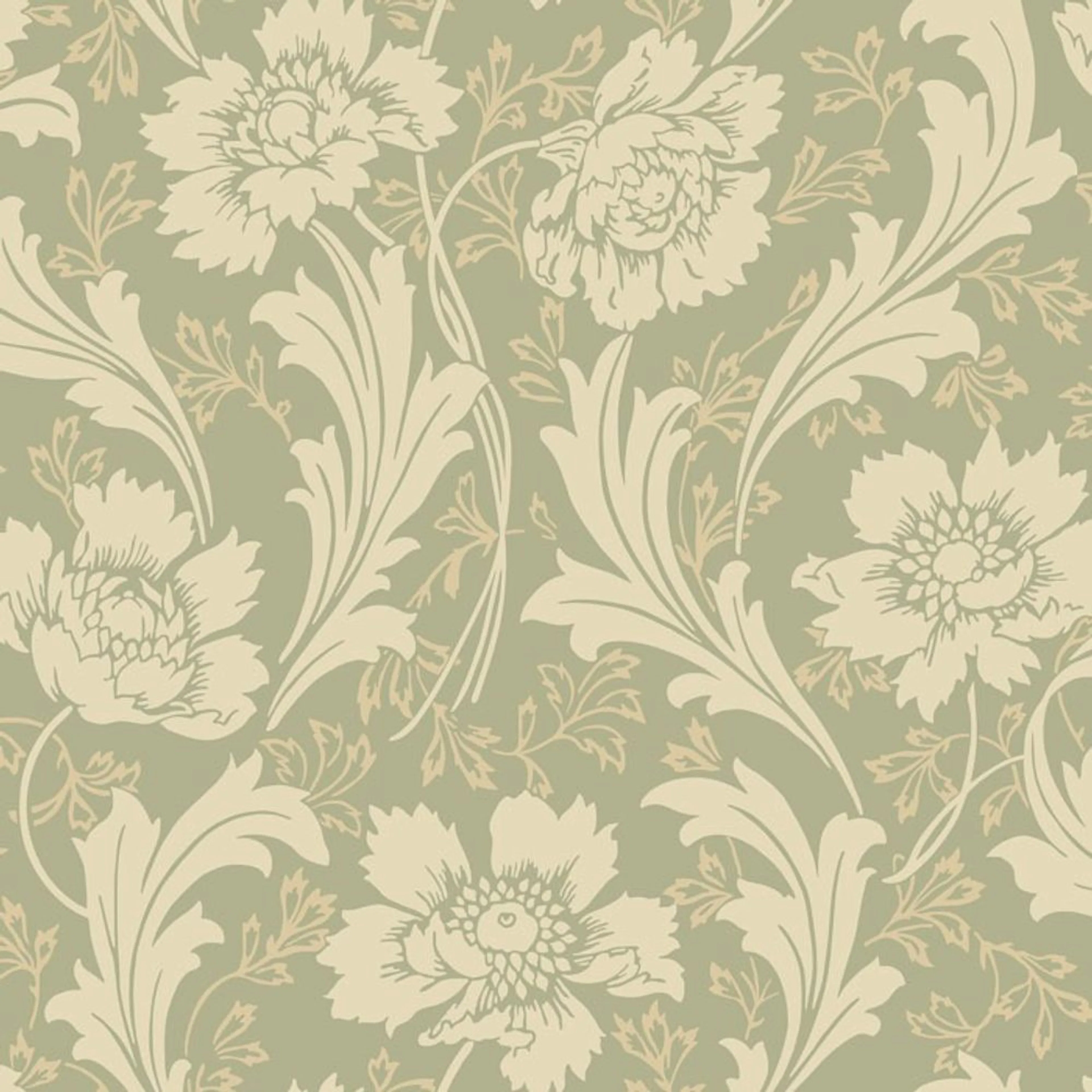 Mönstrade Tapeter Duro Villastaden Classic Paper Jugendstil
