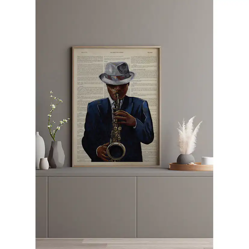 Poster Gallerix Saxophone