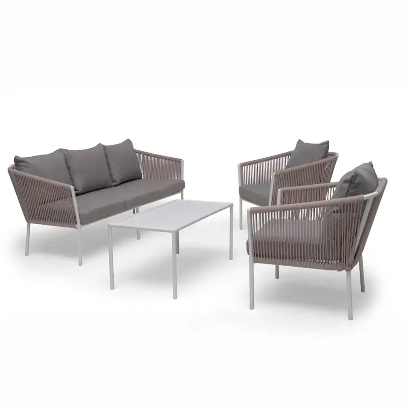 LERSUND SOFFGRUPP VIT/BEIGE Vit/Beige