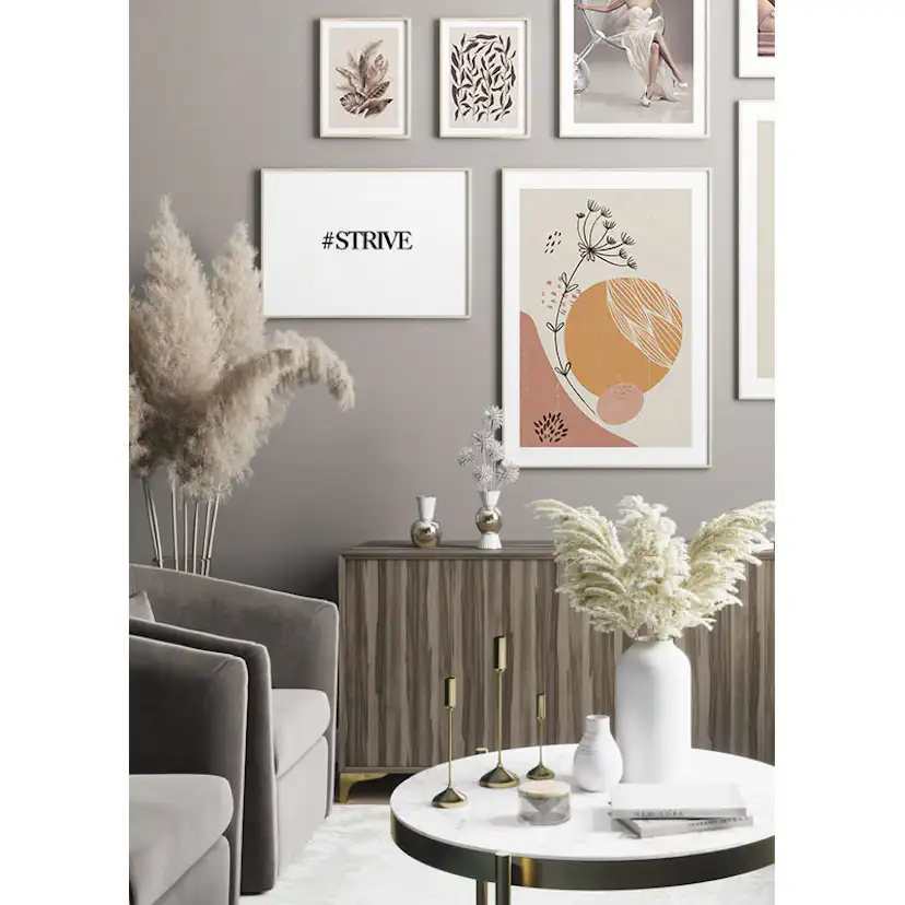 Poster Gallerix Abstract Botanical No2