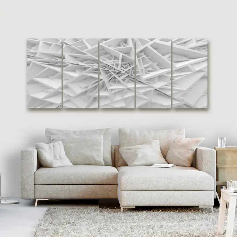 Tavla Arkiio Complicated Geometry Narrow 5 delar