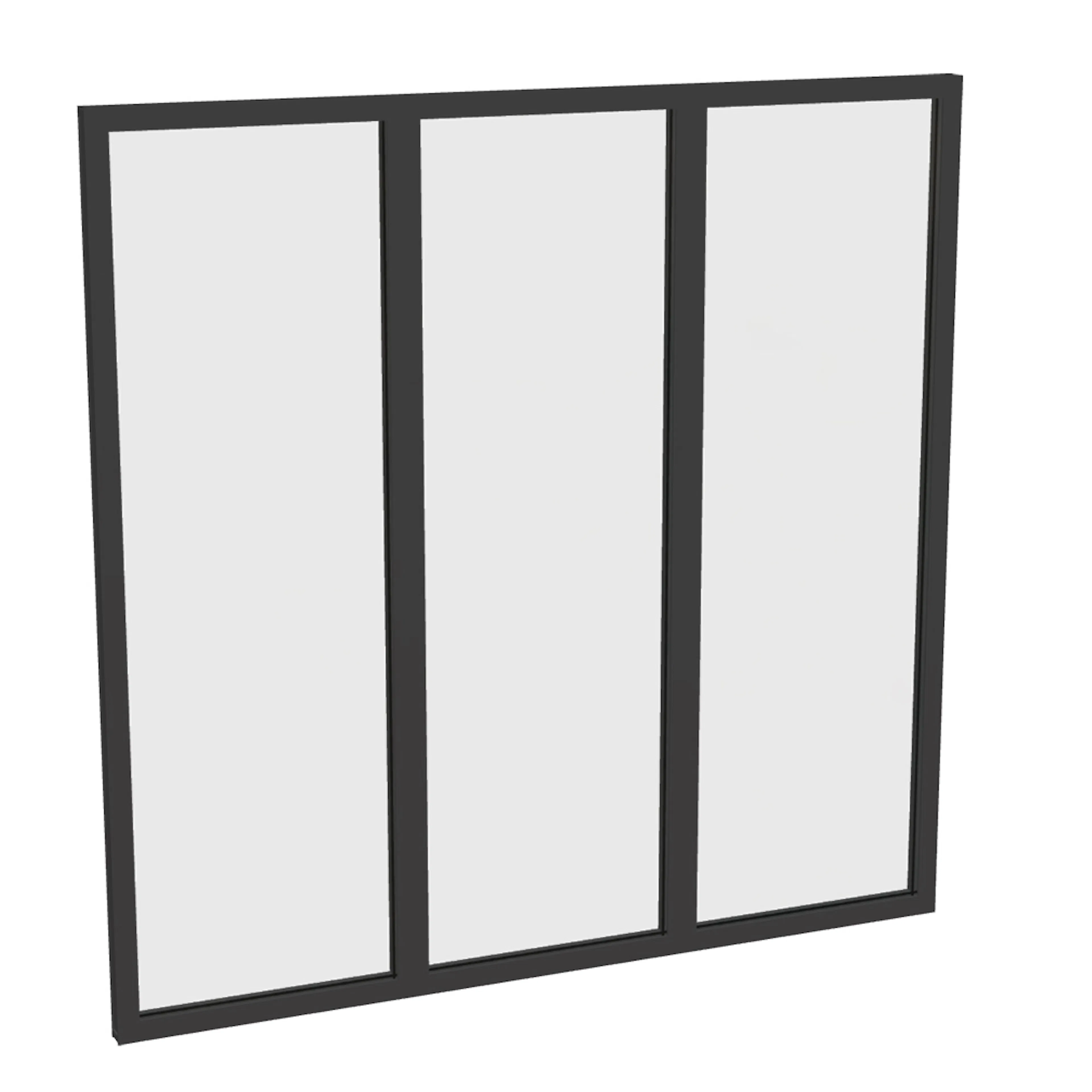 Fast Väggparti Landskap Robust Året runt 3-del