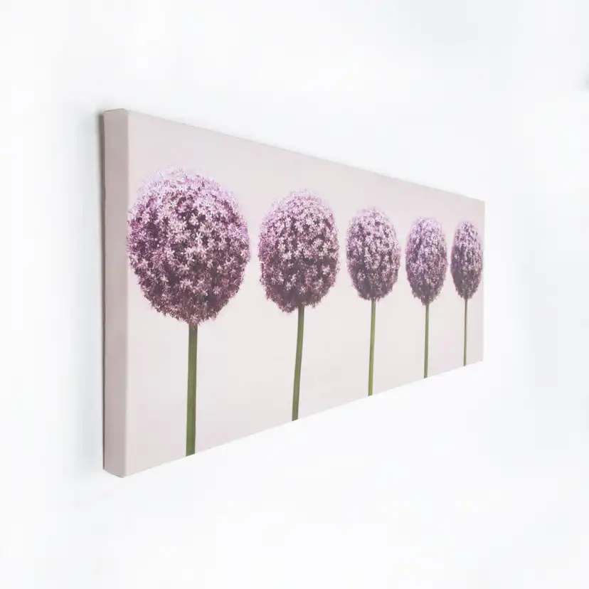 Tavla Art for the Home Alliums In A Row