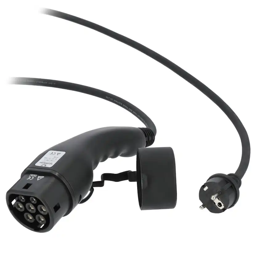 Laddstation Motorwerk med Laddkabel EV Type2 3,7kW (1x16A, 5m)