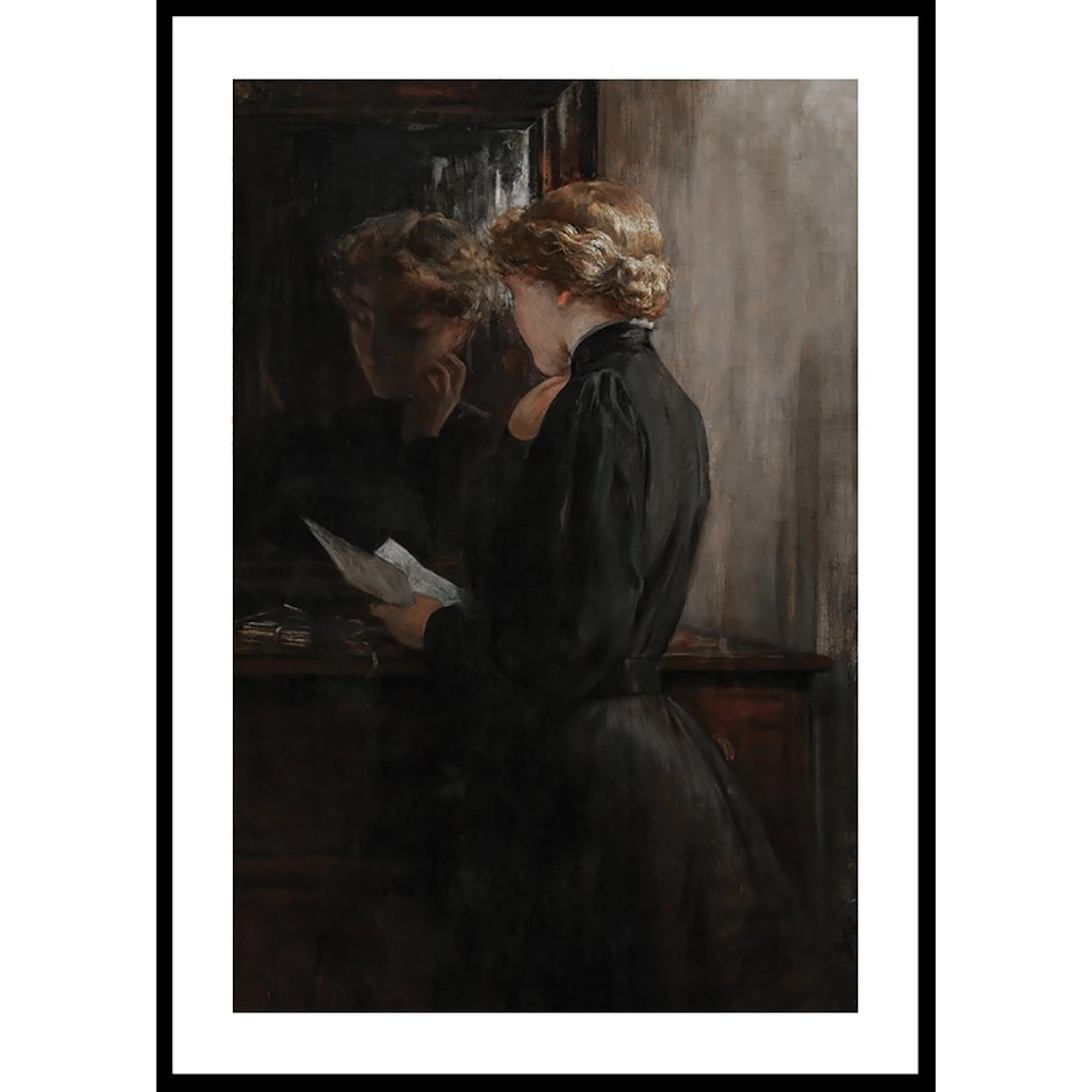 Poster Gallerix Grandmother’s Love Letters By James Carroll Beckwith