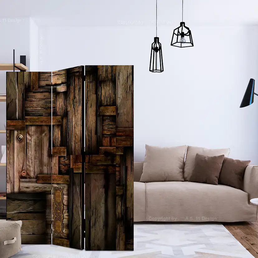 Rumsavdelare Arkiio Wooden Puzzle 135x172 cm