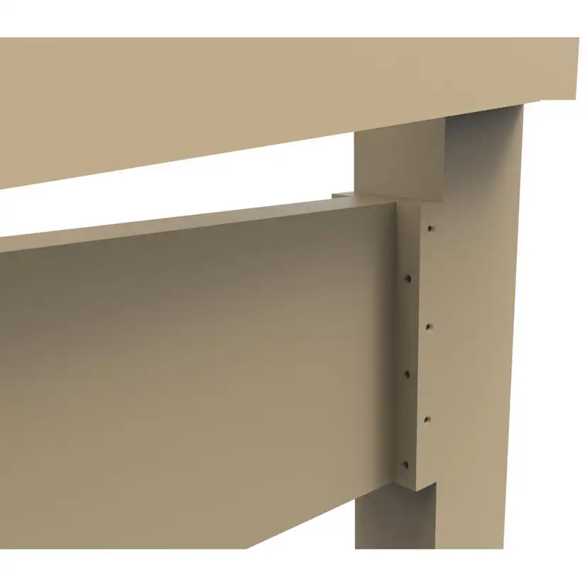 Uterumsstomme Glimma B 4153 x D 3357mm med Mittstolpe B 4153 x D 3357 mm