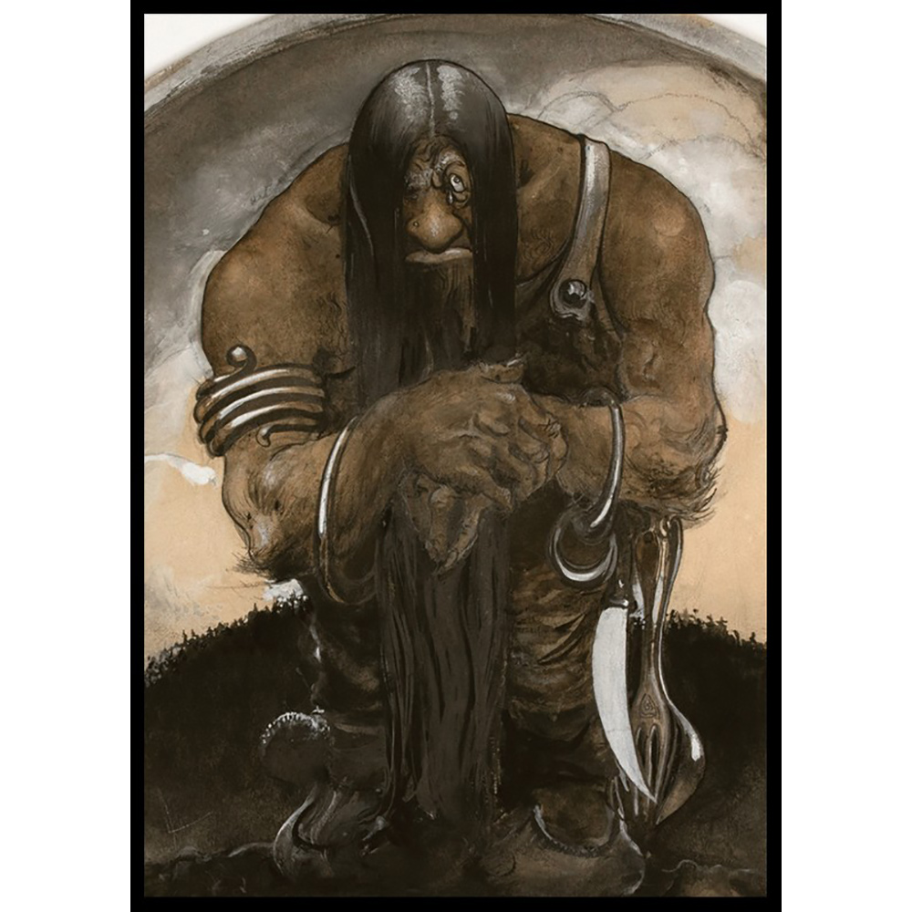Poster Gallerix Ett gammalt bergtroll By John Bauer