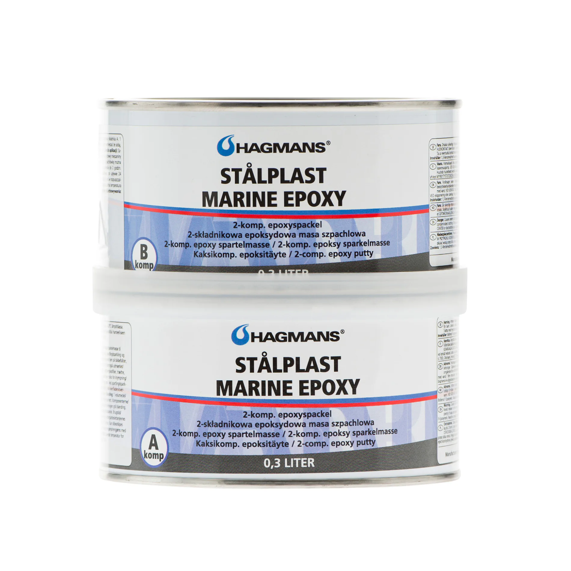 Stålplast Hagmans Marine Epoxy 0,6 L
