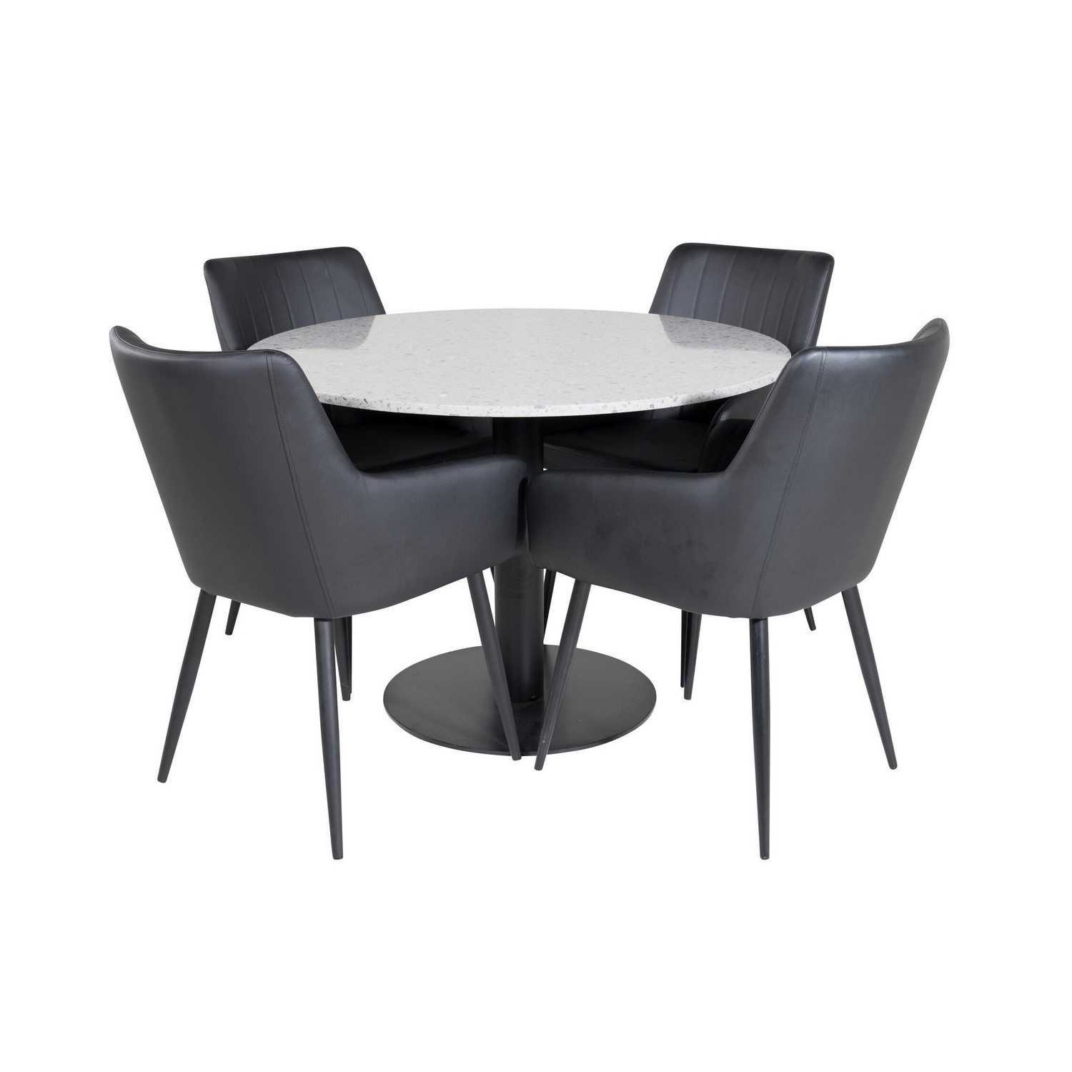 Matgrupp Venture Home Razzia med 4st Comfort Stolar