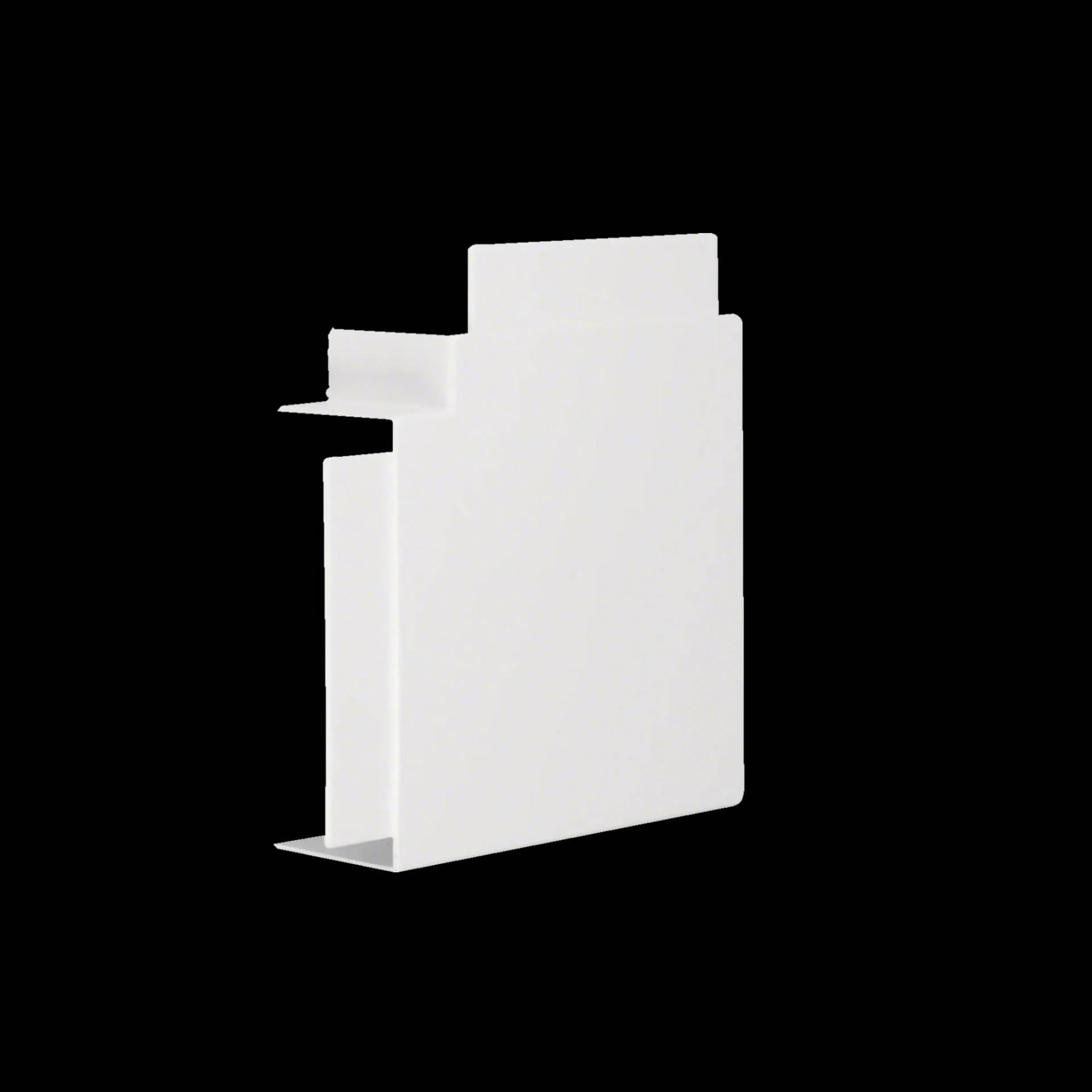 L-Vinkel till Matarkanal Hager LF/LFH 60 x 150 mm Halogenfri Vit RAL 9016